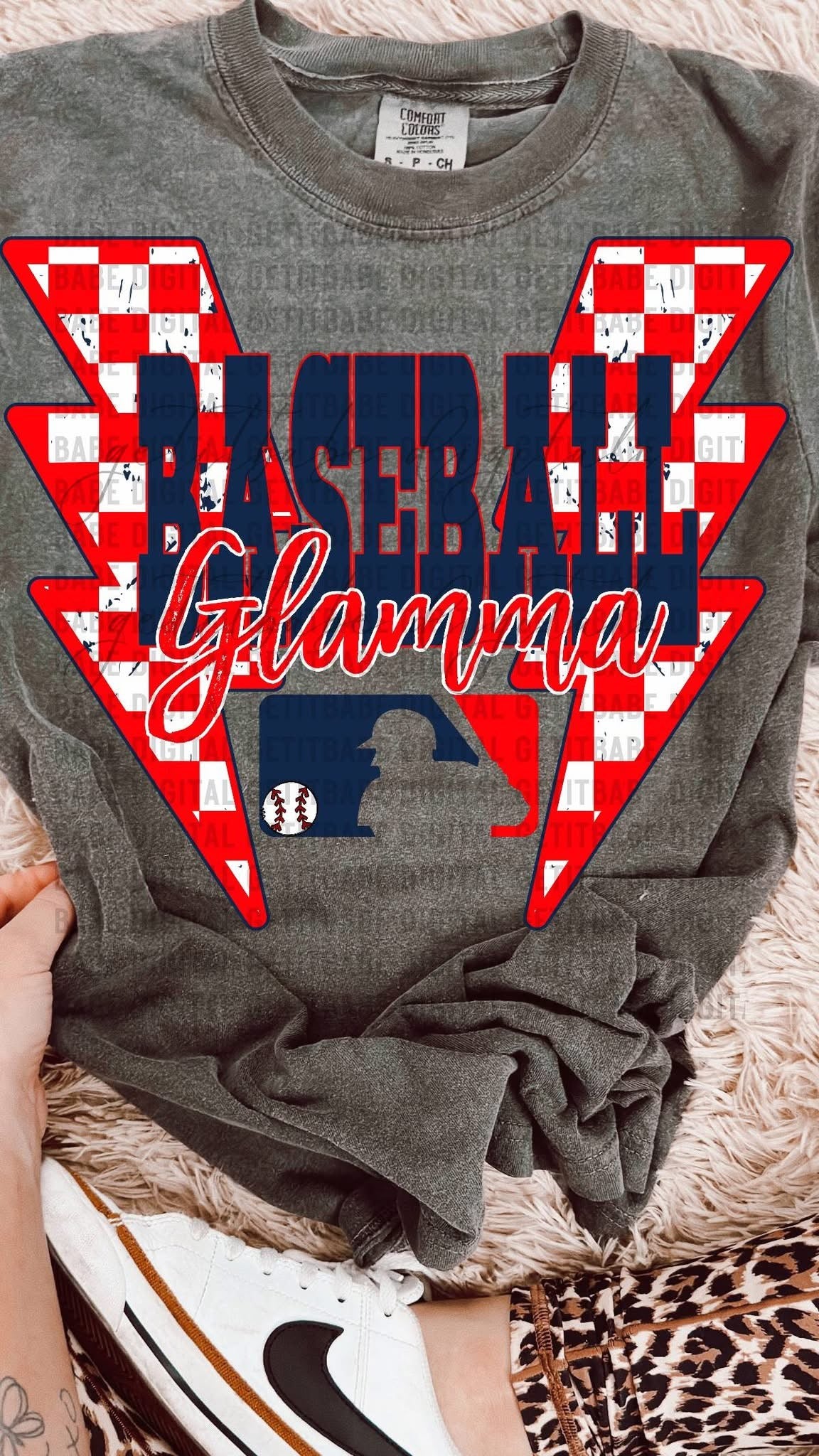 Baseball Lightning Designs