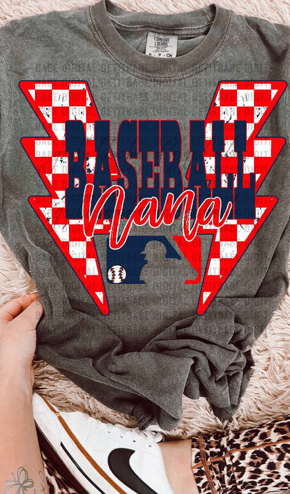 Baseball Lightning Designs