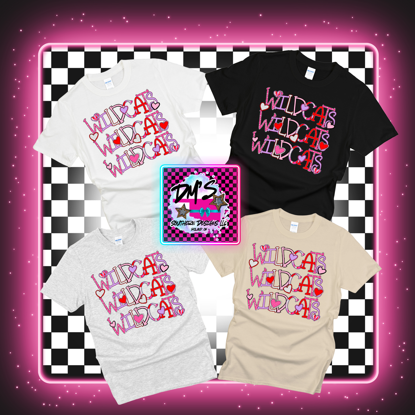 WILDCATS VALENTINE HEARTS