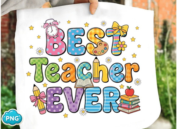 Boho Teacher DTF Transfer Bundle - 6 Designs