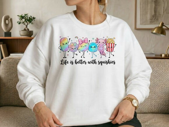 LIFE IS BETTER WITH SQUISHIES