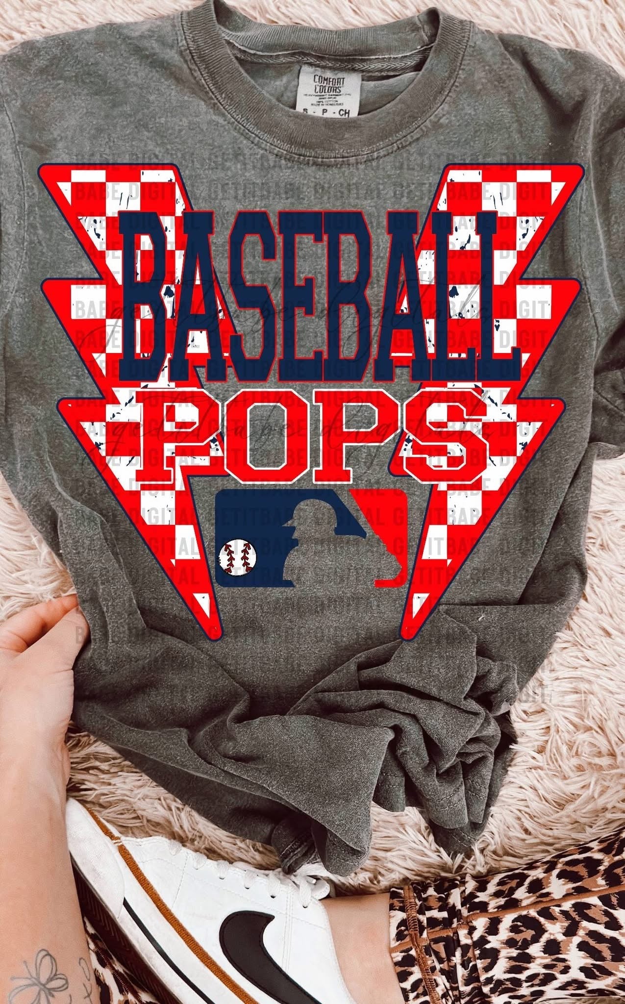 Baseball Lightning Designs