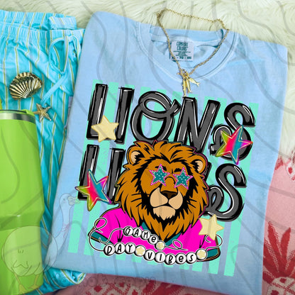 GAME DAY VIBES STRIPED MASCOT
