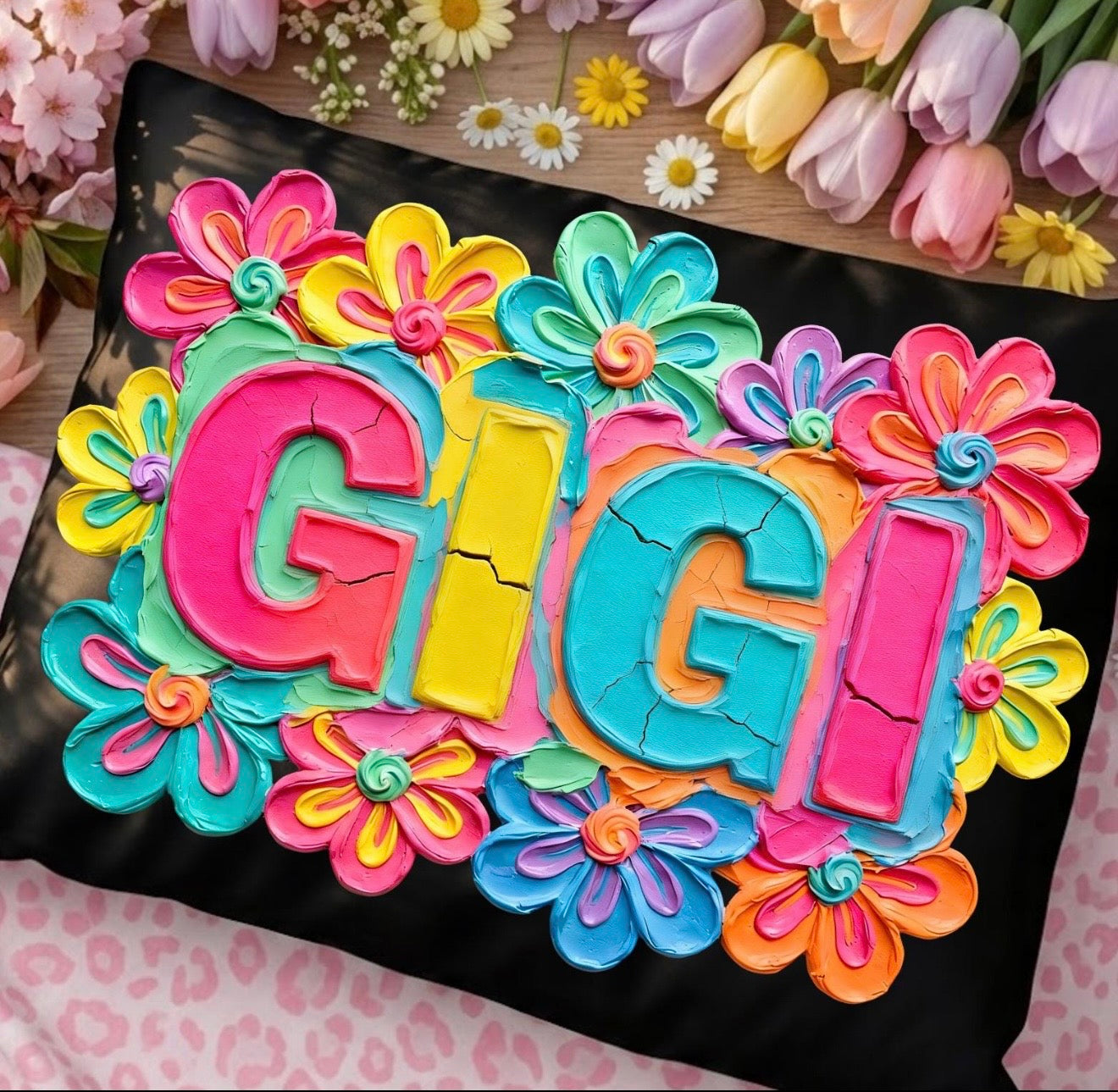 Mama Mini Gigi Nana MAwmaw Yaya Meme Mimi Bright Floral