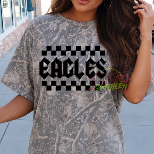EAGLES CHECKERED