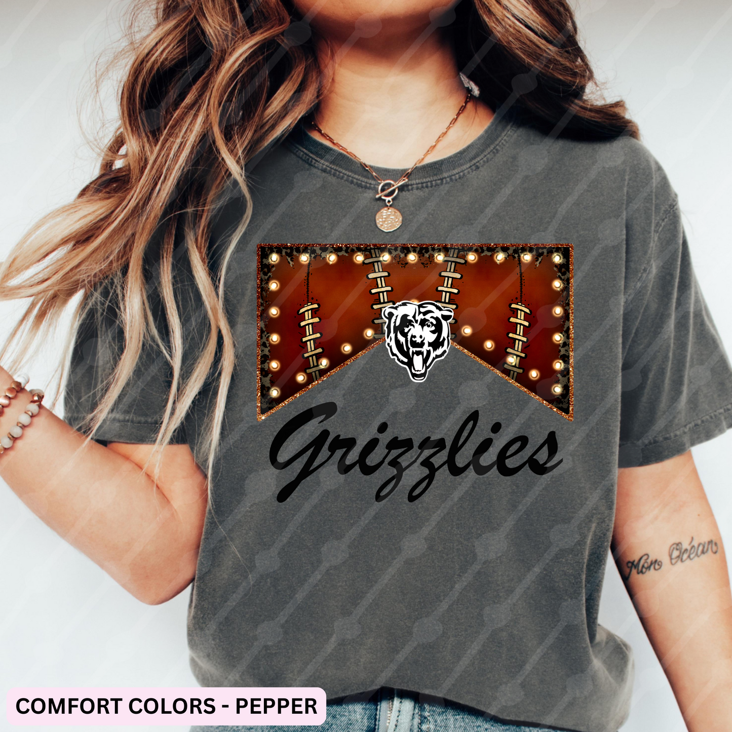 GRIZZLIES FOOTBALL MARQUEE