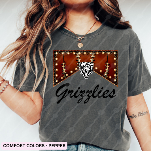 GRIZZLIES FOOTBALL MARQUEE