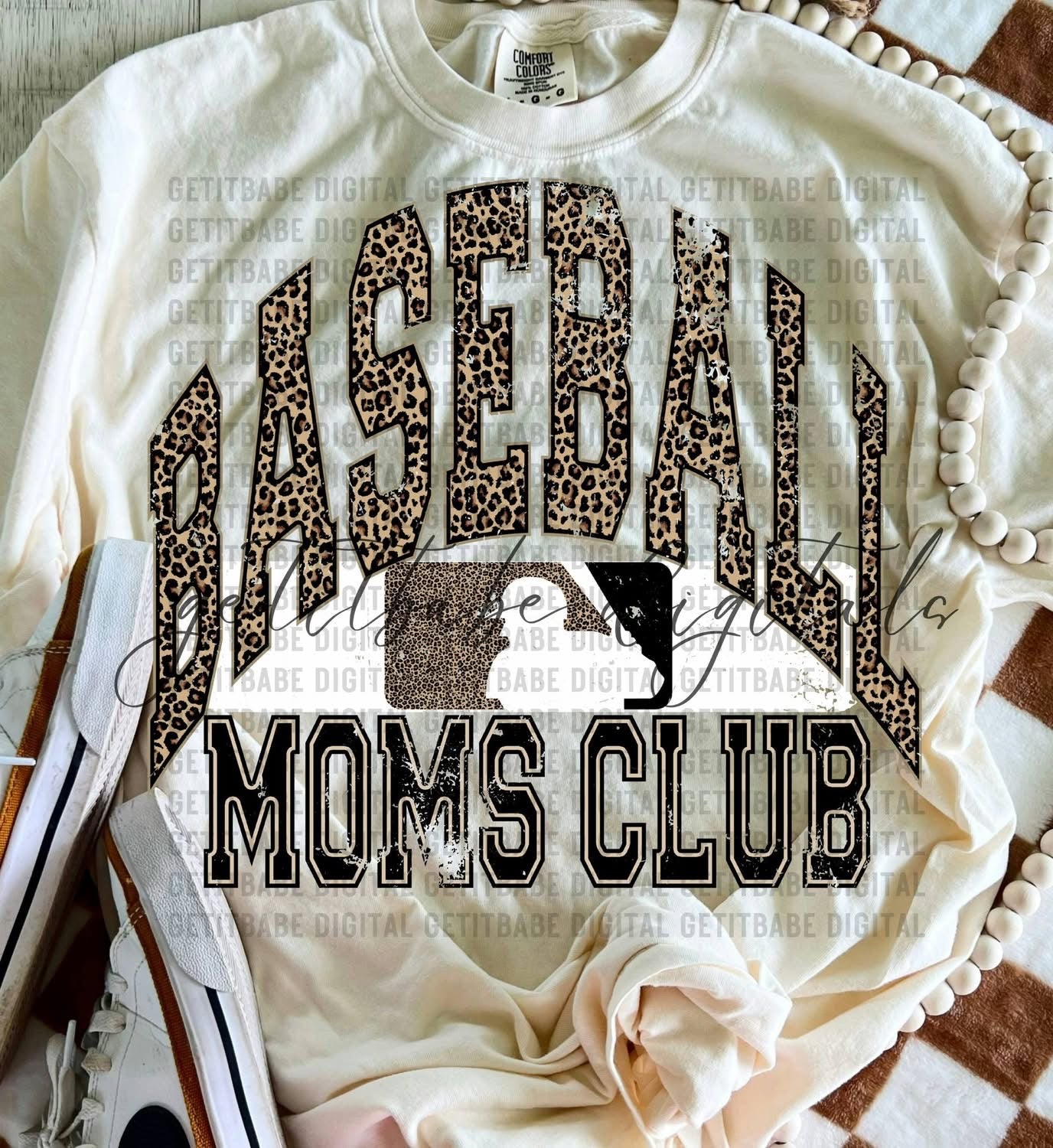 Leopard Baseball Bundle Trucker Hats, Shirts & Transfers