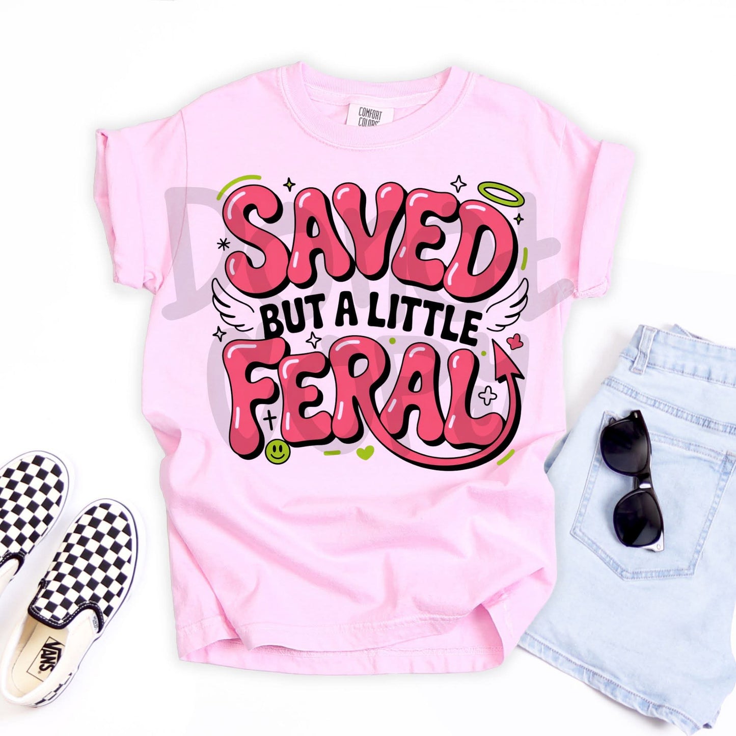 SAVED BUT A LITTLE FERAL