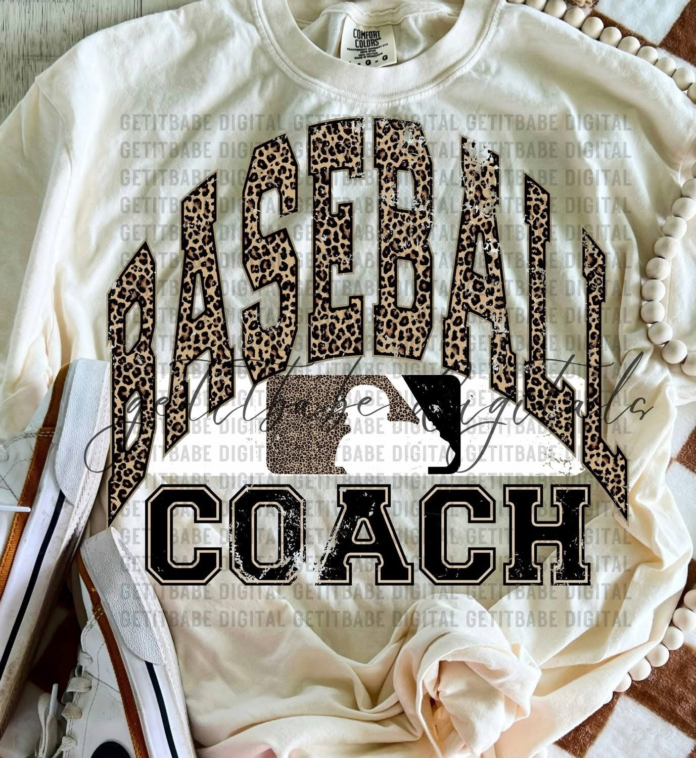 Leopard Baseball Bundle Trucker Hats, Shirts & Transfers