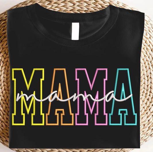 MAMA - MAMA EMBROIDERED CREWNECK