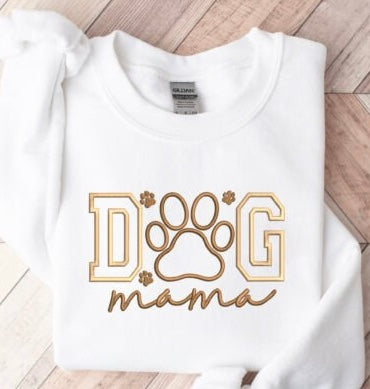 Embroidery Dog Mama