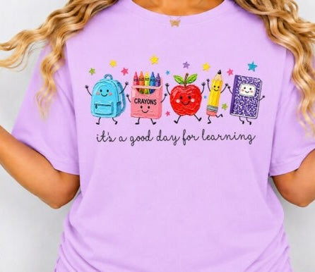IT’S A GOOD DAY FOR LEARNING