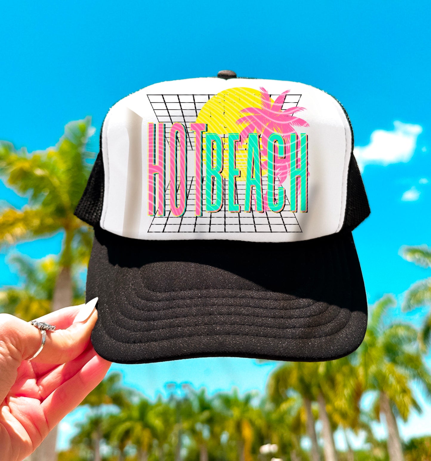 Hot Beach Hot Cowgirl Hot Summer Boats AND Hoes - Ready to Press DTF Transfer,  Trucker Hats, Shirts & Transfers