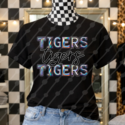 TIGERS HOLOGRAPHIC