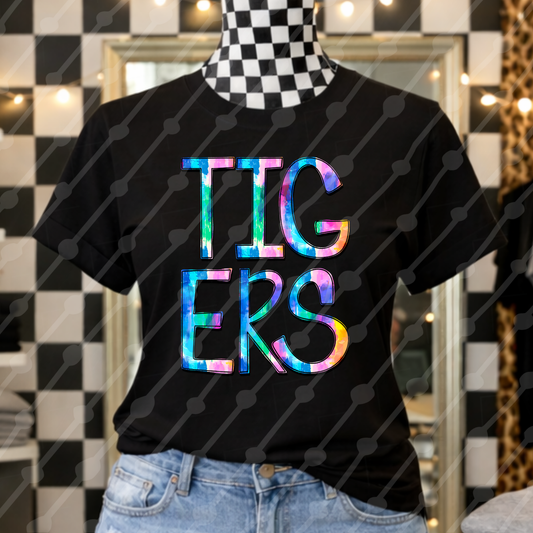 TIGERS TIE DYE