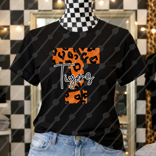 TIGERS LEOPARD T