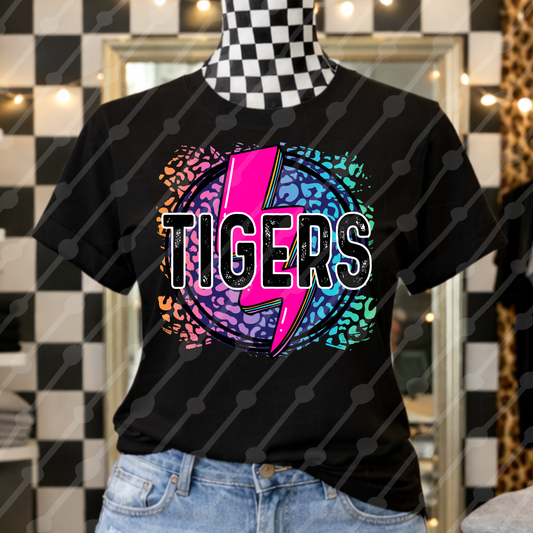 TIGERS LIGHTNING BOLT LEOPARD