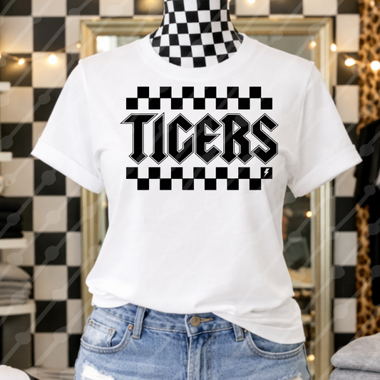 TIGERS CHECKERED