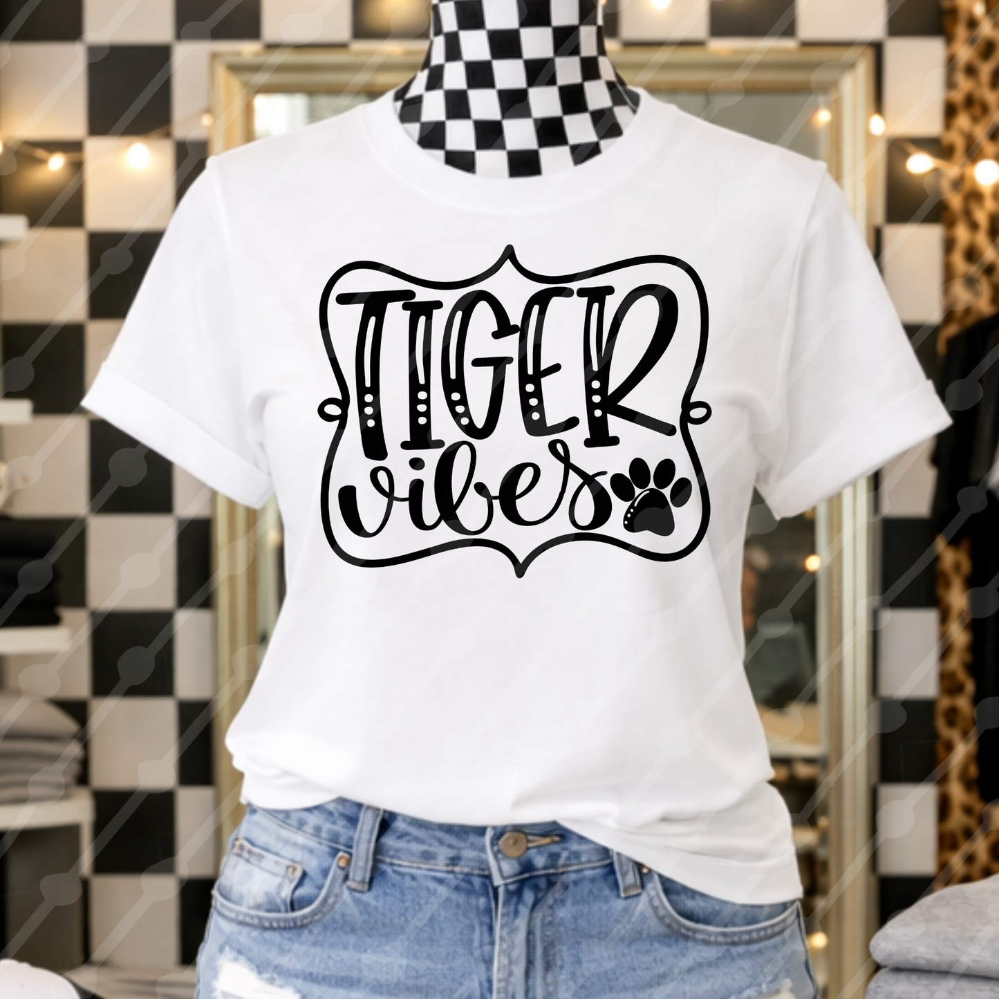 TIGERS VIBES SCHOOL SPIRIT