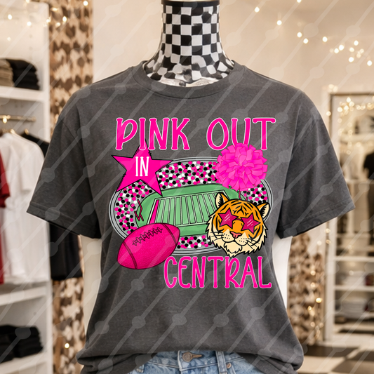 PINK OUT IN CENTRAL TIGERS