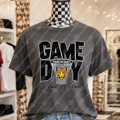 GAME DAY WE ARE CENTRAL TIGERS SCHOOL SPIRIT