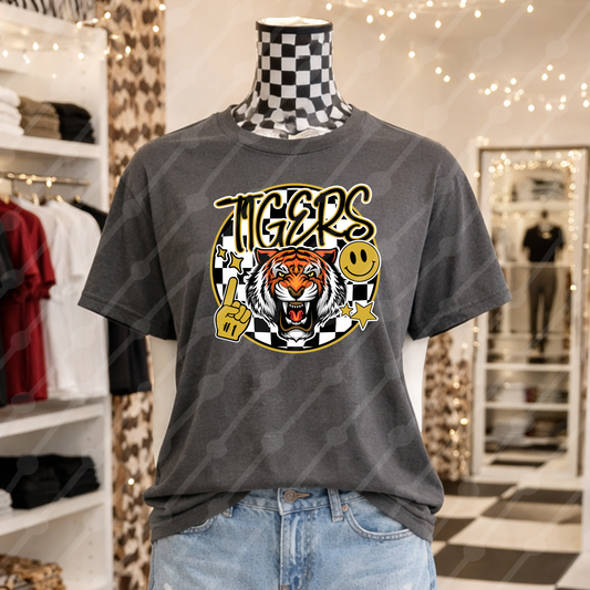 TIGERS CHECKERED