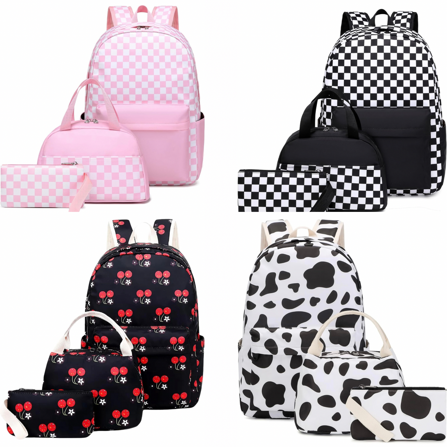Boutique 3 Piece Backpack Set