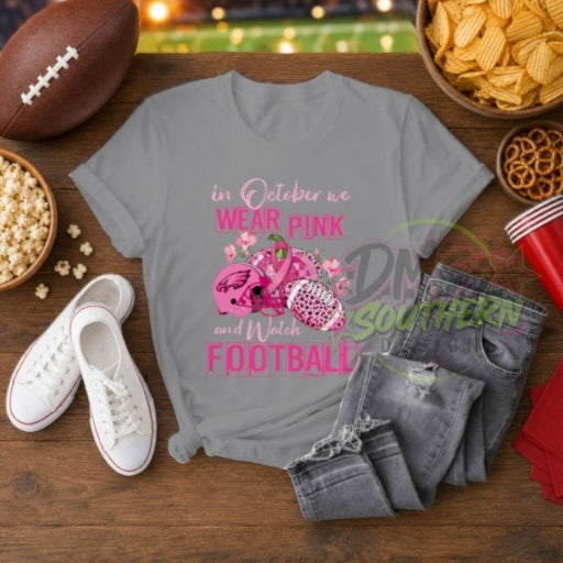 EAGLES IN OCTOBER WE WEAR PINK