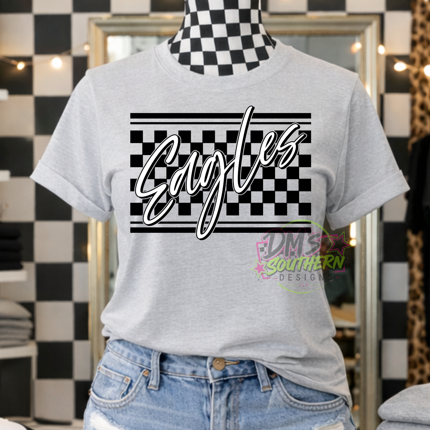 EAGLES CHECKERED
