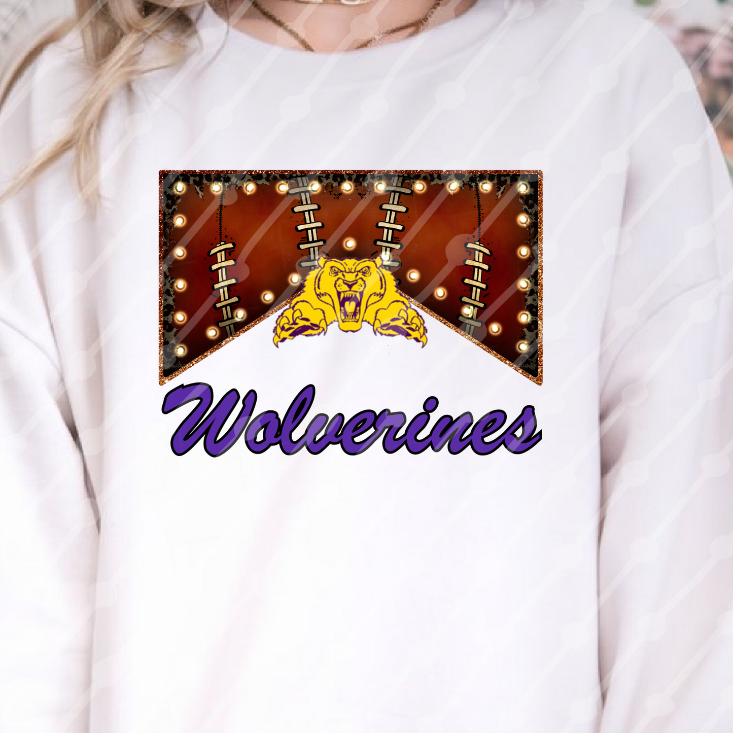 WOLVERINES FOOTBALL MARQUEE