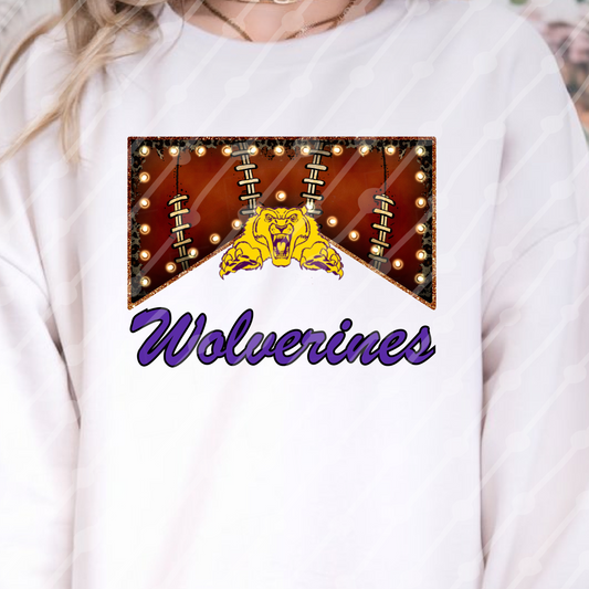 WOLVERINES FOOTBALL MARQUEE