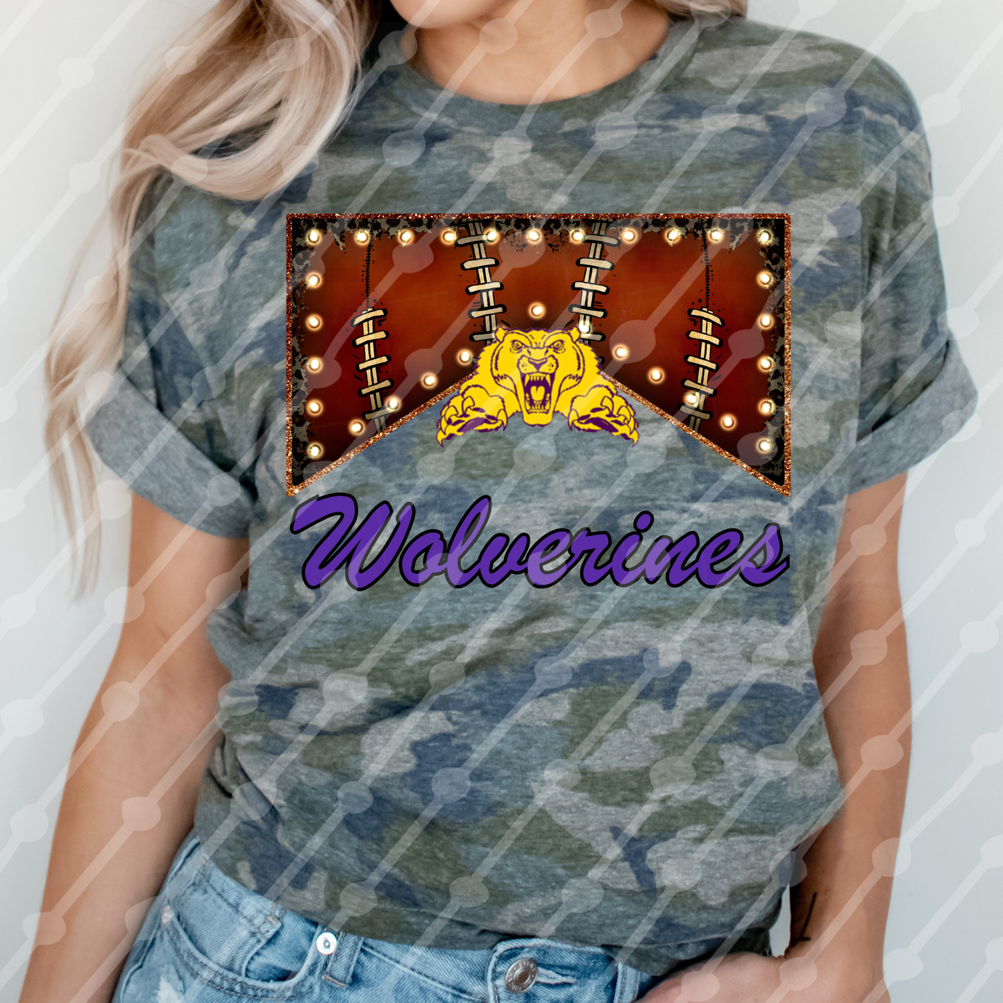 WOLVERINES FOOTBALL MARQUEE
