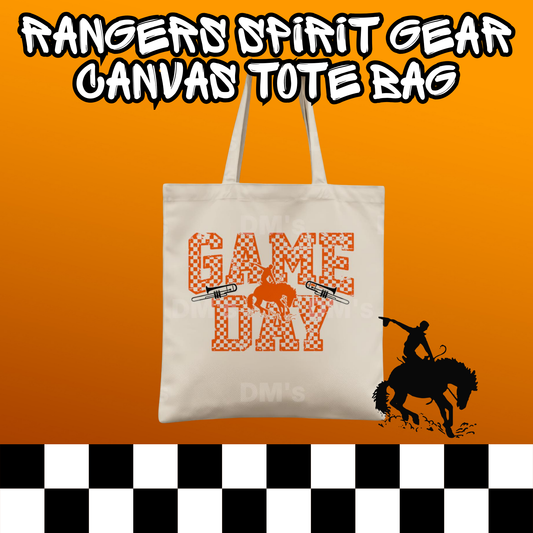 RANGERS SCHOOL SPIRIT TOTE BAG