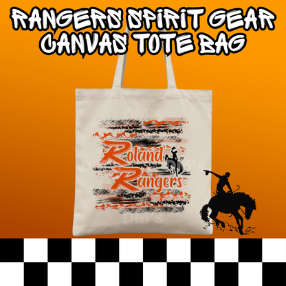 ROLAND RANGERS SCHOOL SPIRIT TOTE BAG