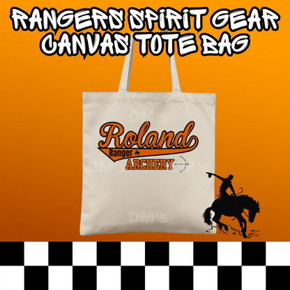 RANGERS SCHOOL SPIRIT TOTE BAG