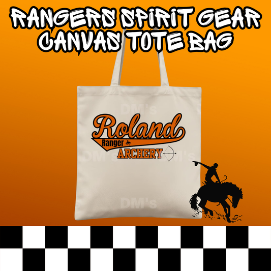 RANGERS SCHOOL SPIRIT TOTE BAG