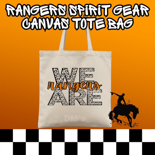 RANGERS SCHOOL SPIRIT TOTE BAG
