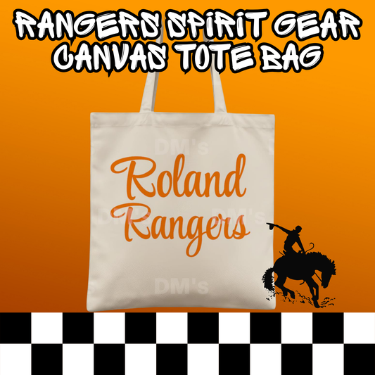 ROLAND RANGERS SCHOOL SPIRIT TOTE BAG