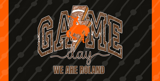 WE ARE ROLAND GAME DAY RANGERS LICENSE PLATE