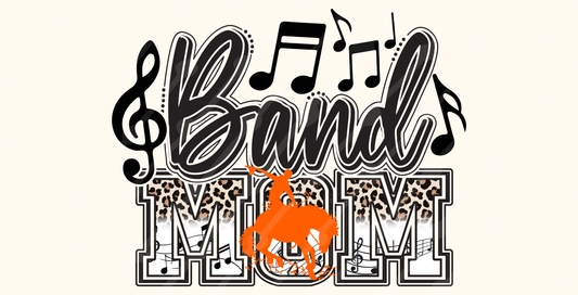 BAND MOM RANGERS LICENSE PLATE