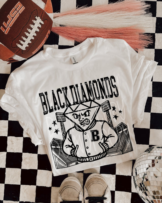 SALLISAW BLACK DIAMONDS LETTERMAN SPIRIT GEAR