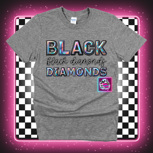 HOLOGRAPHIC BLACK DIAMONDS