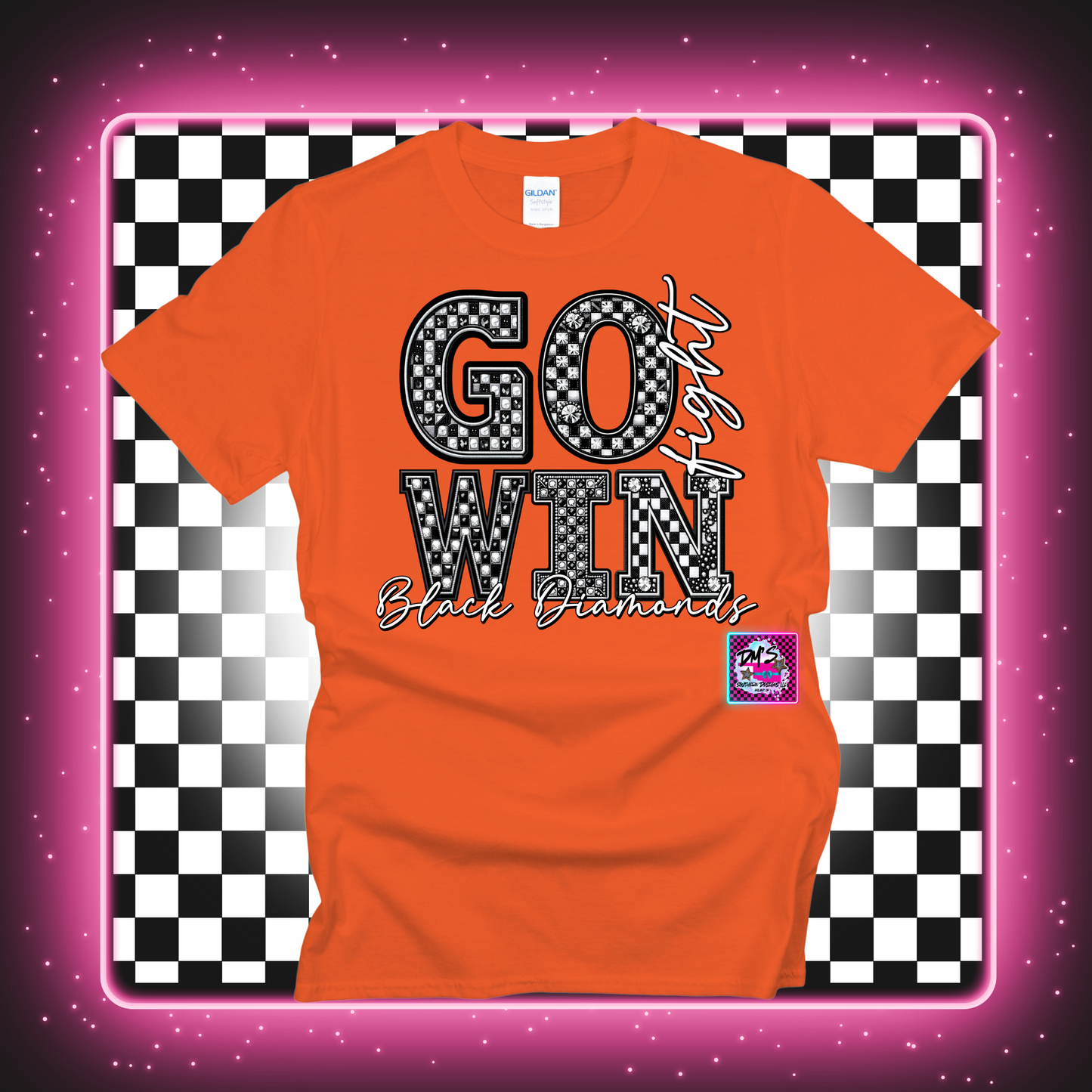 GO FIGHT WIN BLACK DIAMONDS