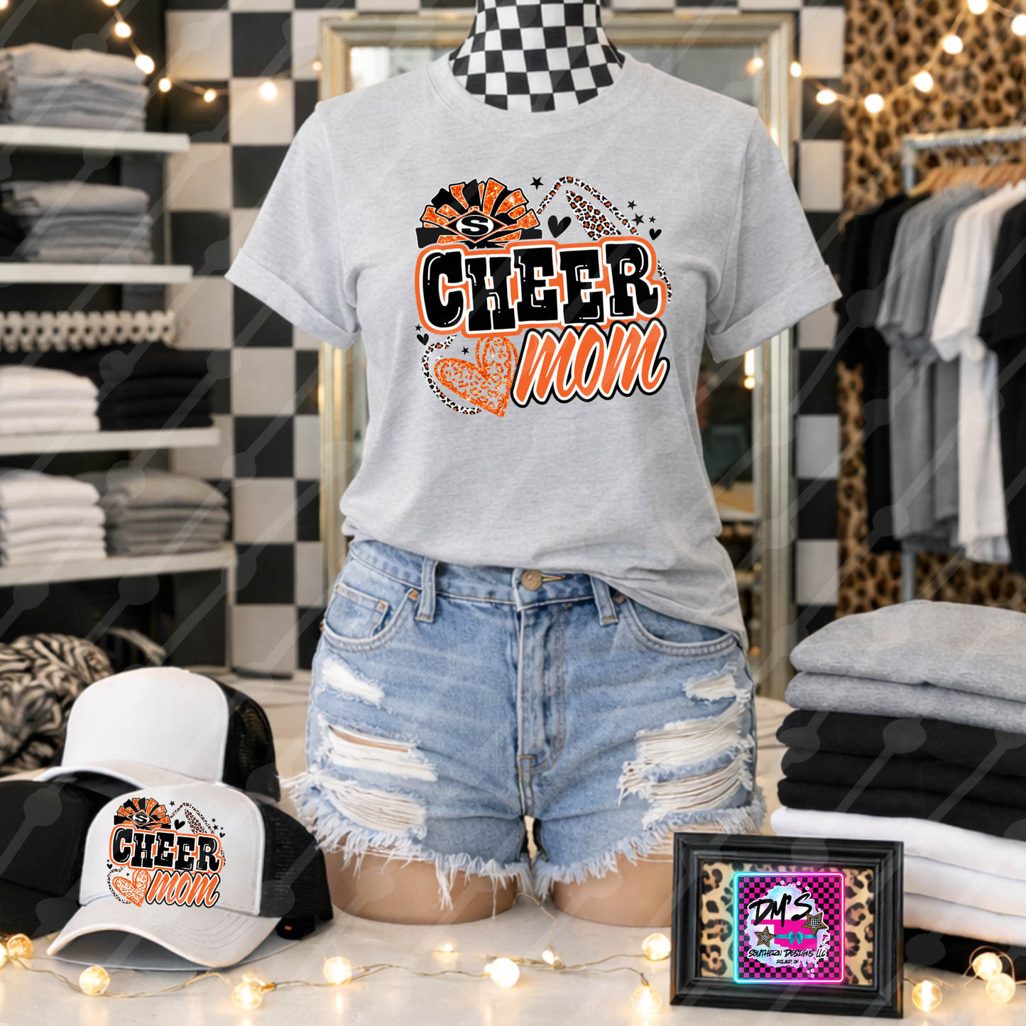 SALLISAW BLACK DIAMONDS CHEER MOM