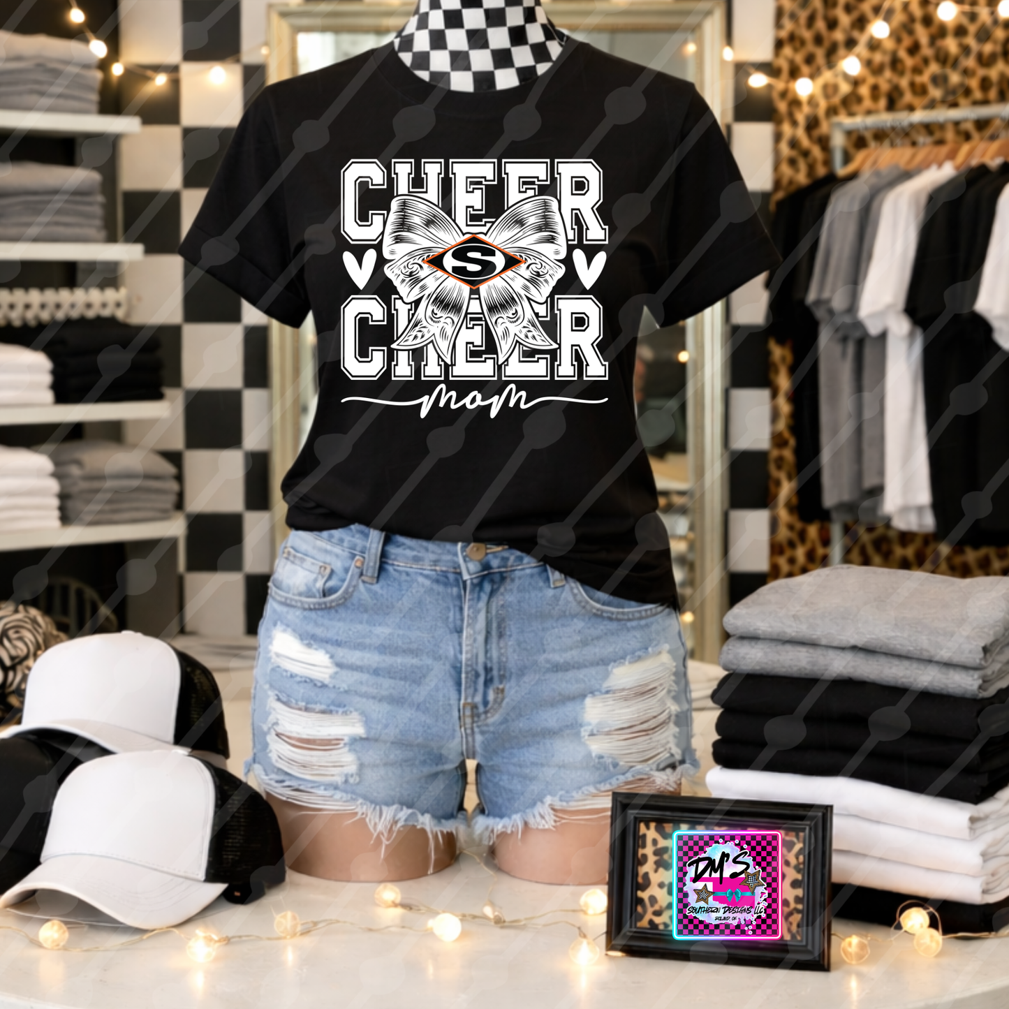 CHEER MOM SALLISAW BLACK DIAMONDS