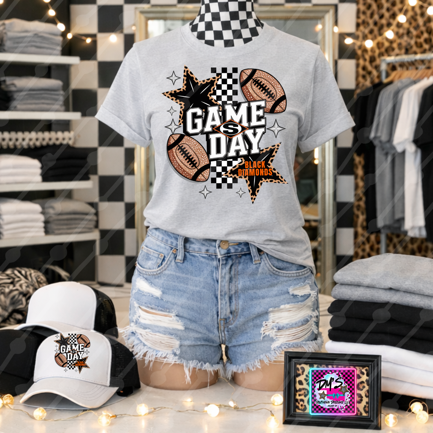 GAME DAY FOOTBALL SALLISAW BLACK DIAMONDS