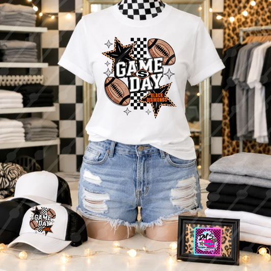 GAME DAY FOOTBALL SALLISAW BLACK DIAMONDS