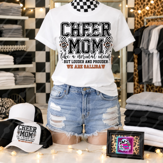 WE ARE SALLISAW CHEER MOM BLACK DIAMONDS