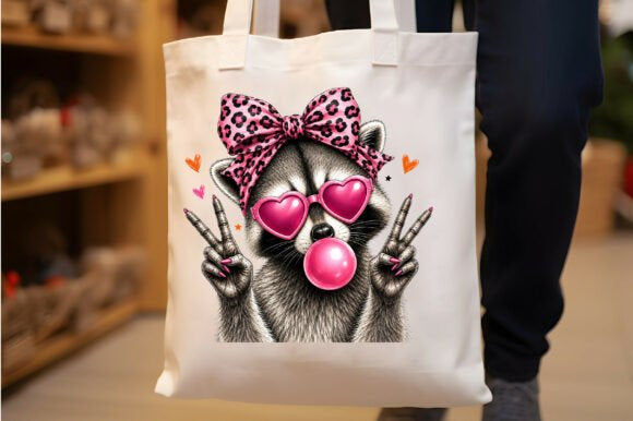CUTE COQUETTE RACCOON